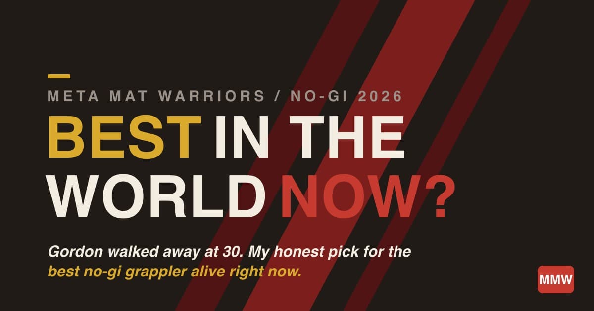 Gordon Ryan Is Gone. Who Is Actually the Best No-Gi Grappler in the World Now?