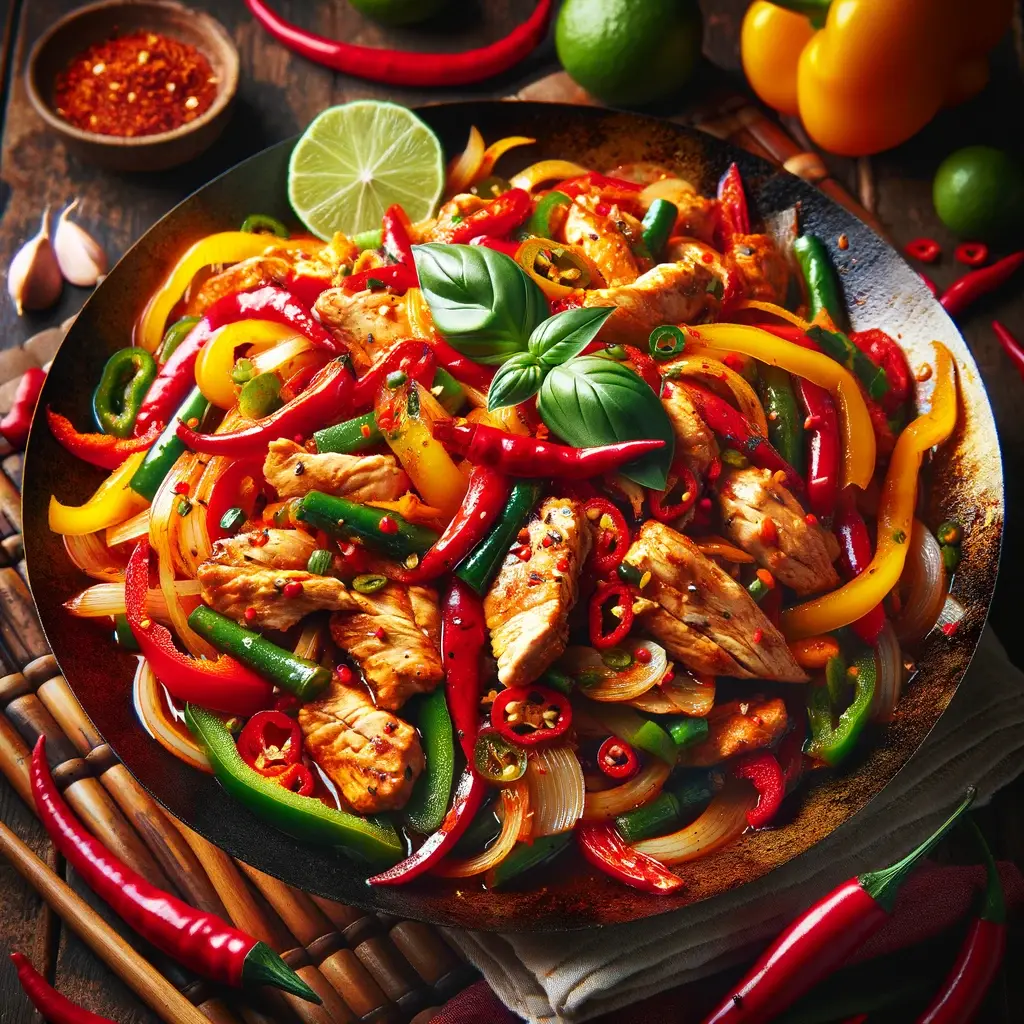 Spicy Thai Chicken Stir-Fry | BJJ Recipes