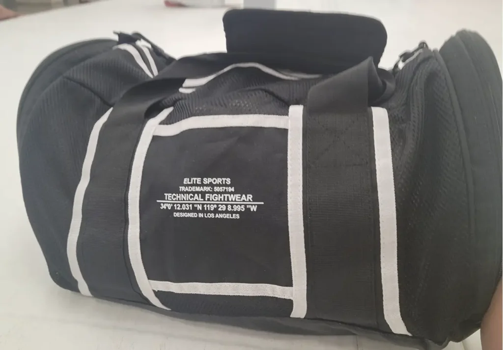 image of the bjj gym bag