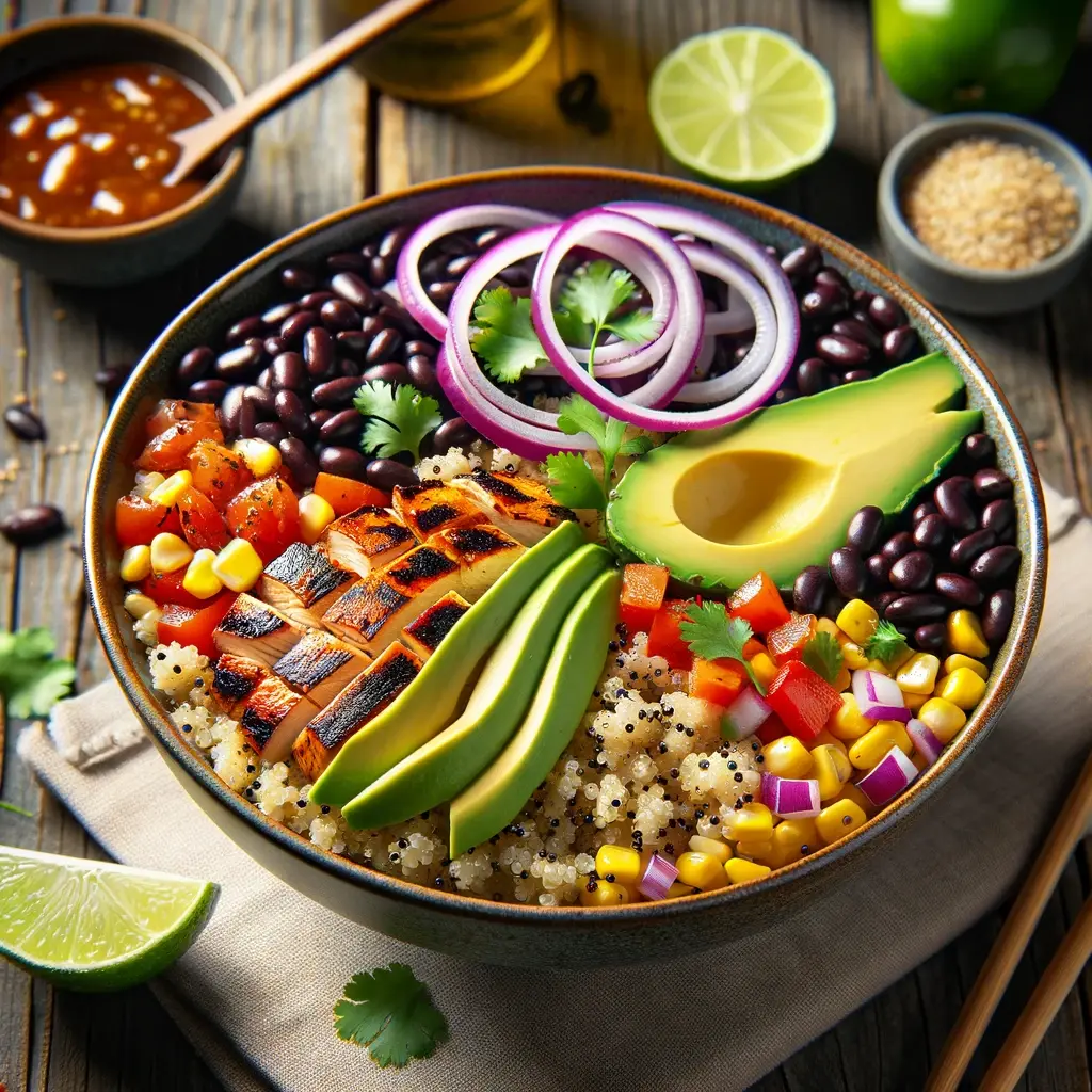 high-protein bbq chicken with quinoa recipe